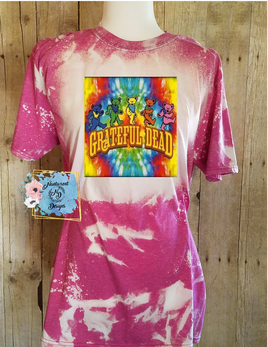 Rock Band Tee-Grateful Dead