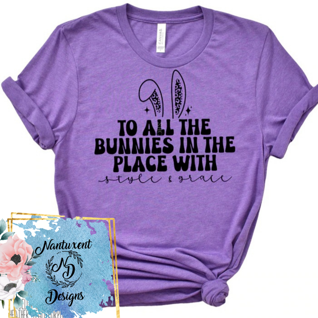 Bunnies in the Place with Style and Grace