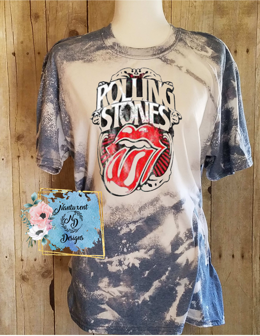 Rock Band Tee-Rolling Stones