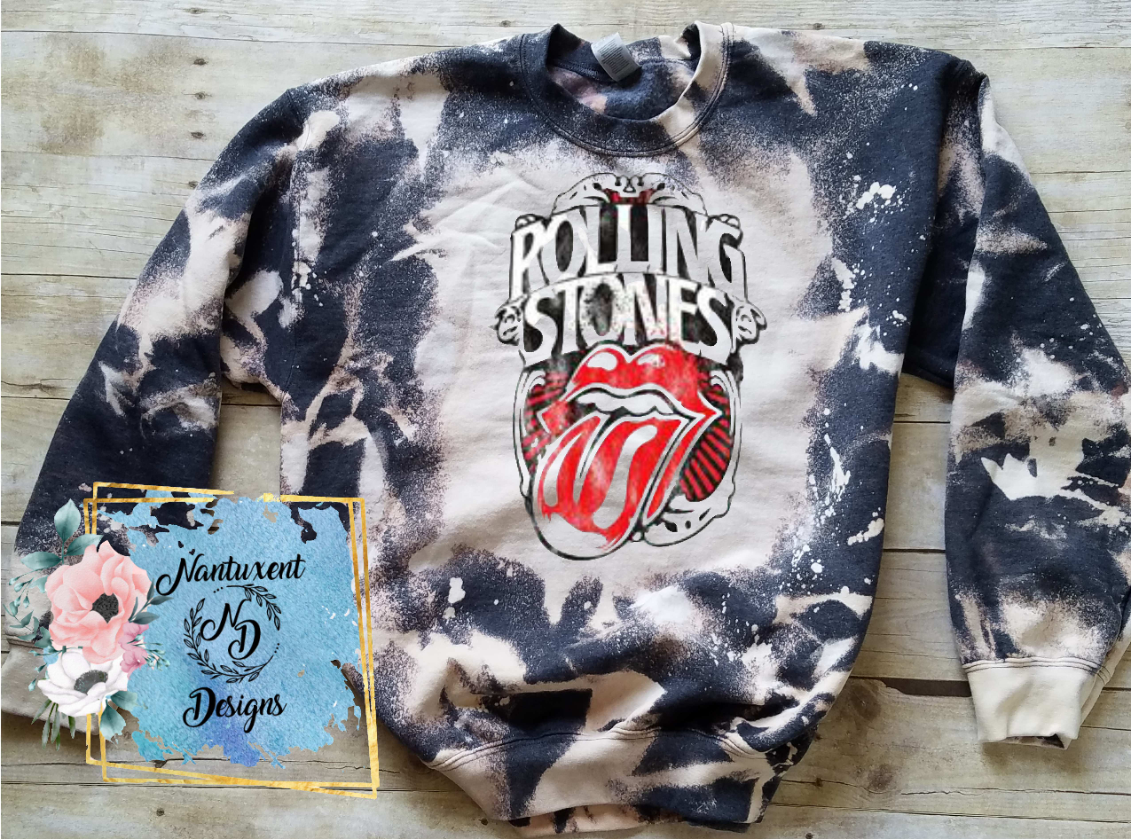 Rock Band Tee-Rolling Stones